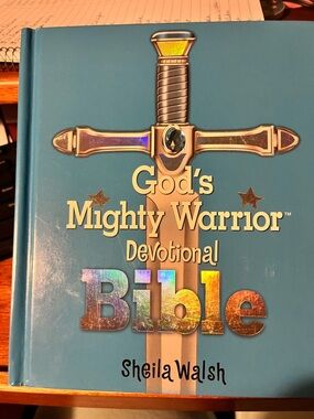 God's Mighty Warrior Devotional Bible - NWOT